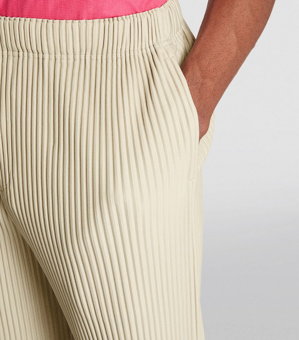 Homme Plissé Issey Miyake Homme Plissé Issey Miyake Pleated Wide-Leg Trousers
