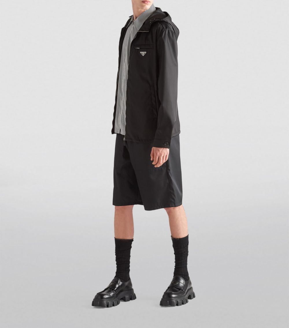 Prada Prada Re-Nylon Hooded Jacket