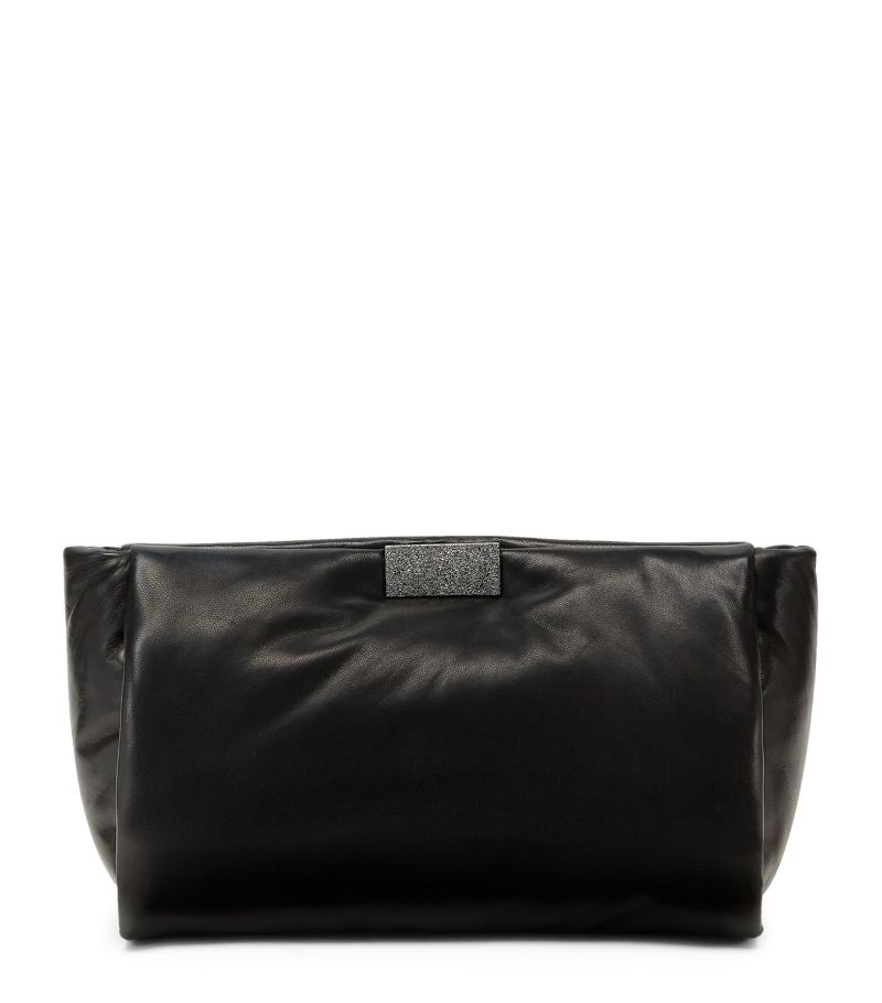 Brunello Cucinelli Brunello Cucinelli Nappa Leather Wet Effect Clutch Bag