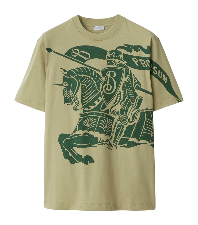 Burberry Burberry Cotton Ekd Print T-Shirt