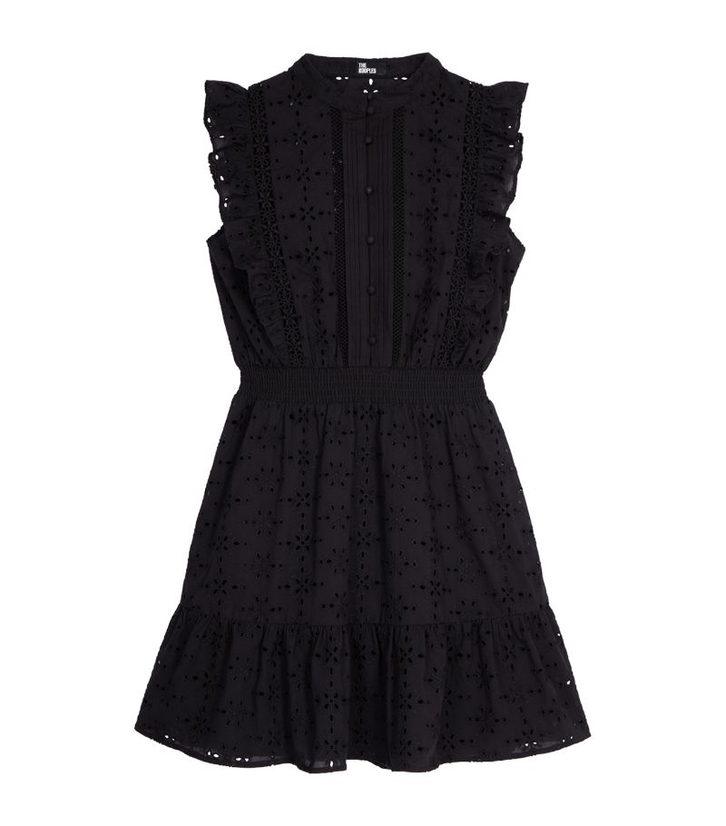 The Kooples The Kooples Broderie Anglaise Mini Dress