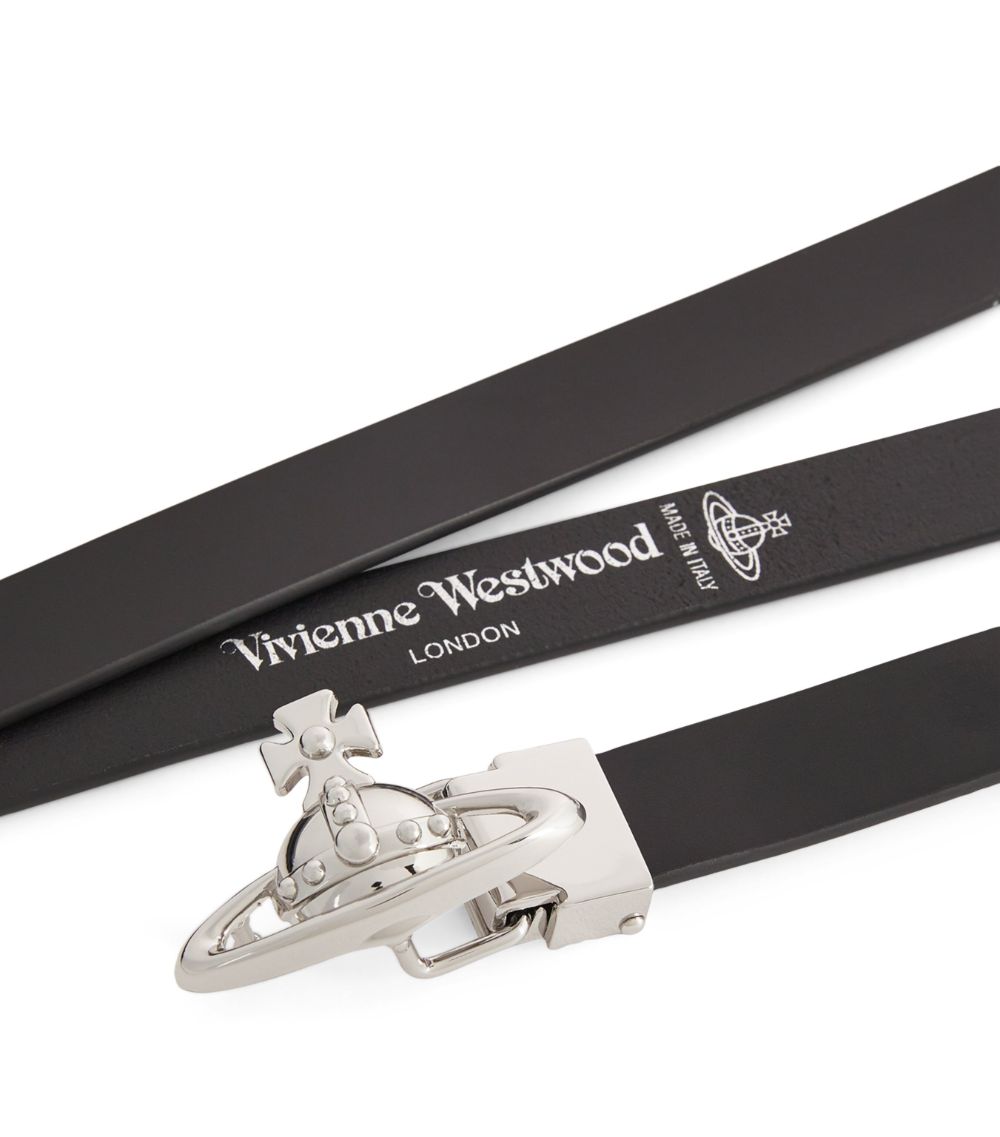 Vivienne Westwood Vivienne Westwood Leather Orb Belt