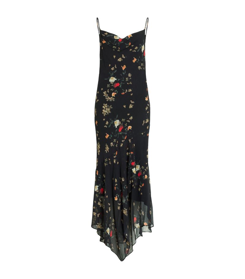 Allsaints Allsaints Floral Charlotte Kora Midi Dress