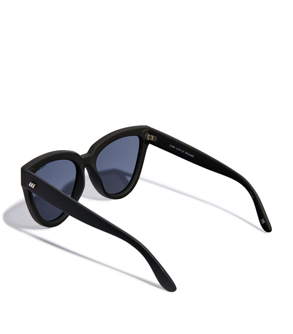 Le Specs Le Specs Oversized Liar Lair Sunglasses
