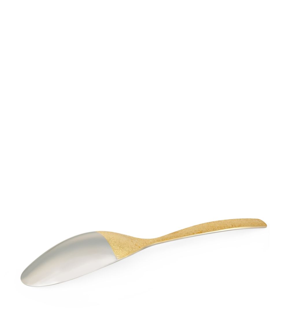 Alessi Alessi Dressed 24 Karat Gold-Plated Serving Spoon
