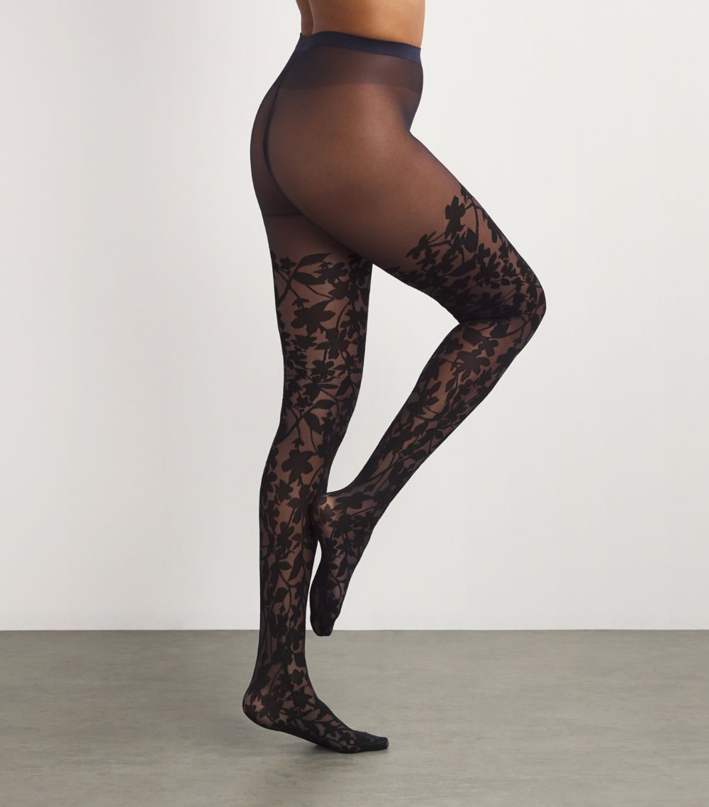 Wolford Wolford Graphic Flower Tights