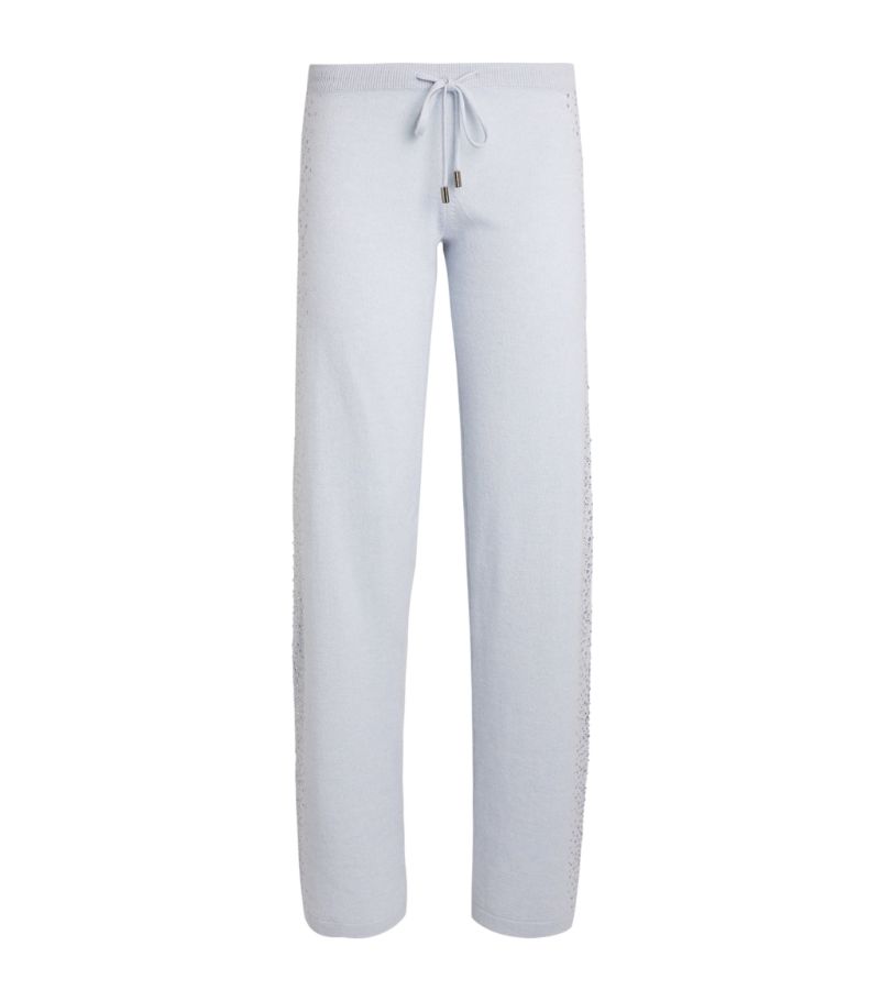 William Sharp William Sharp Cashmere Crystal-Embellished Sweatpants