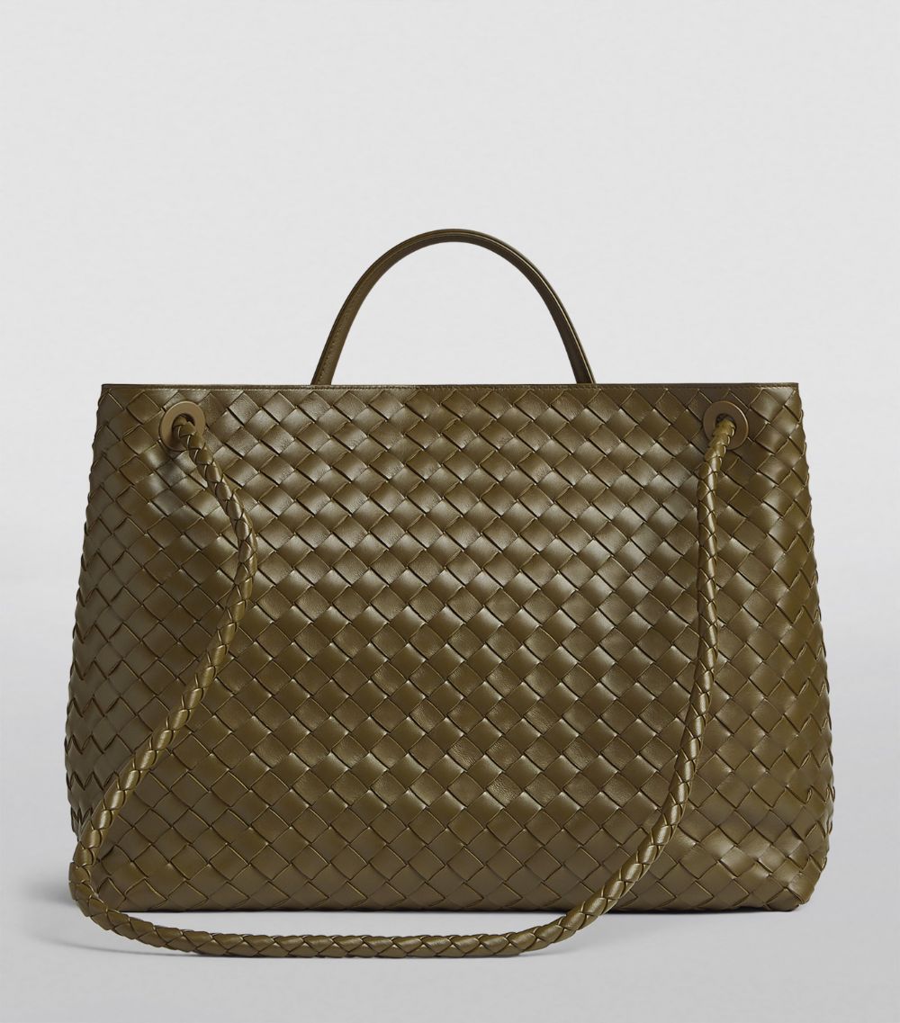 Bottega Veneta Bottega Veneta Large Leather Andiamo Shoulder Bag