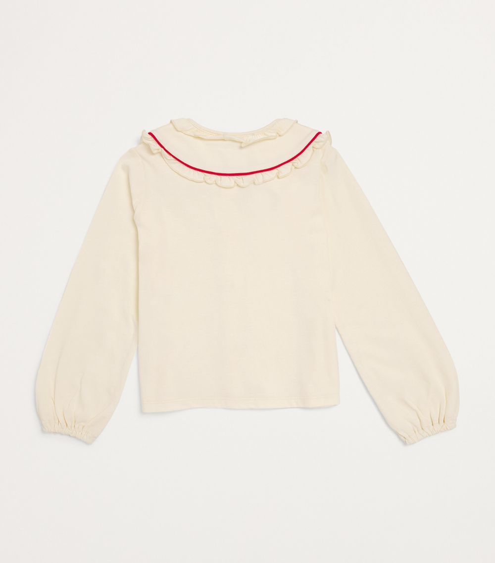  Max & Co. Kids Cotton Ruffle-Collar Blouse (4-16 Years)