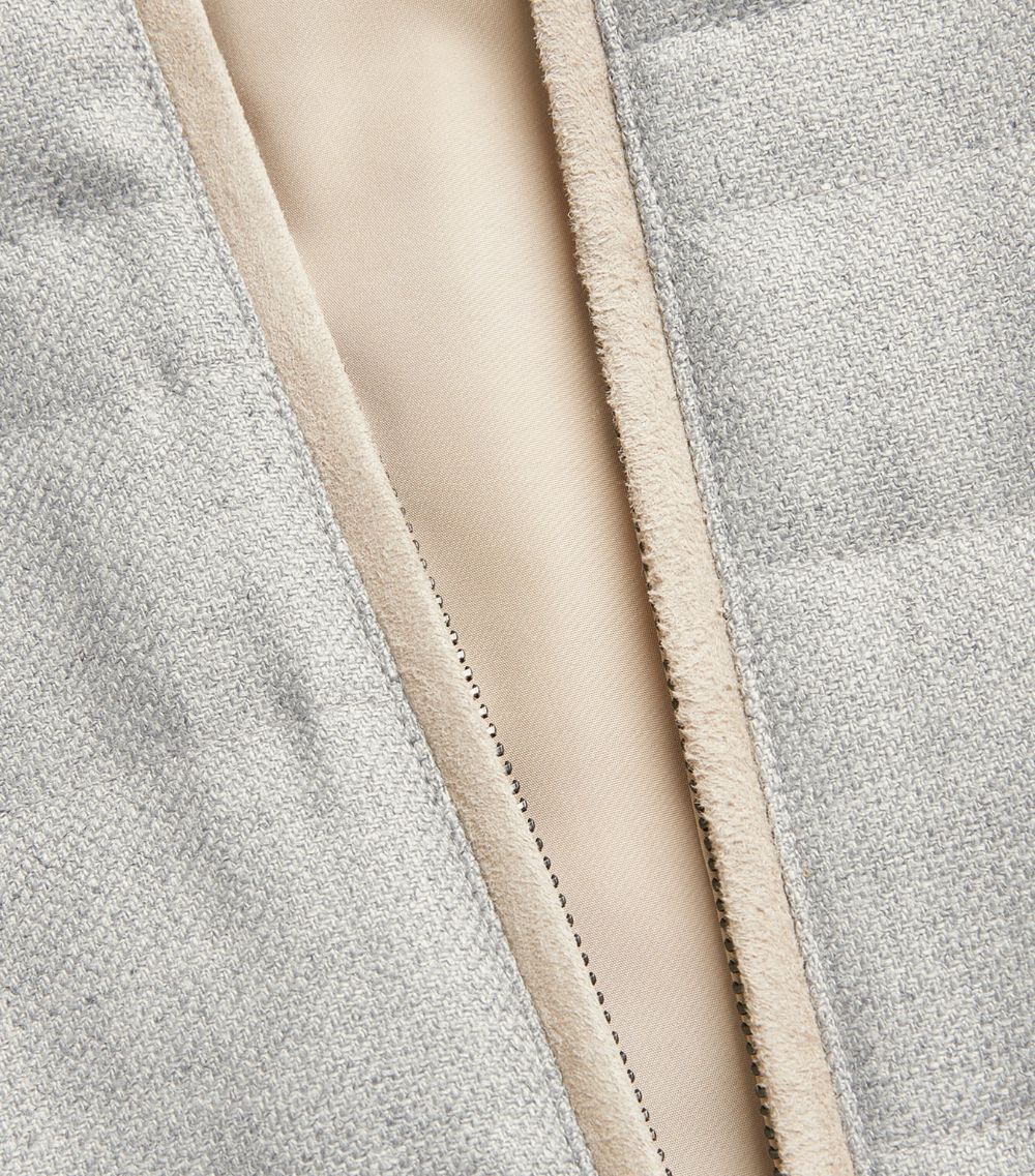 Corneliani Corneliani Reversible Silk-Wool Gilet