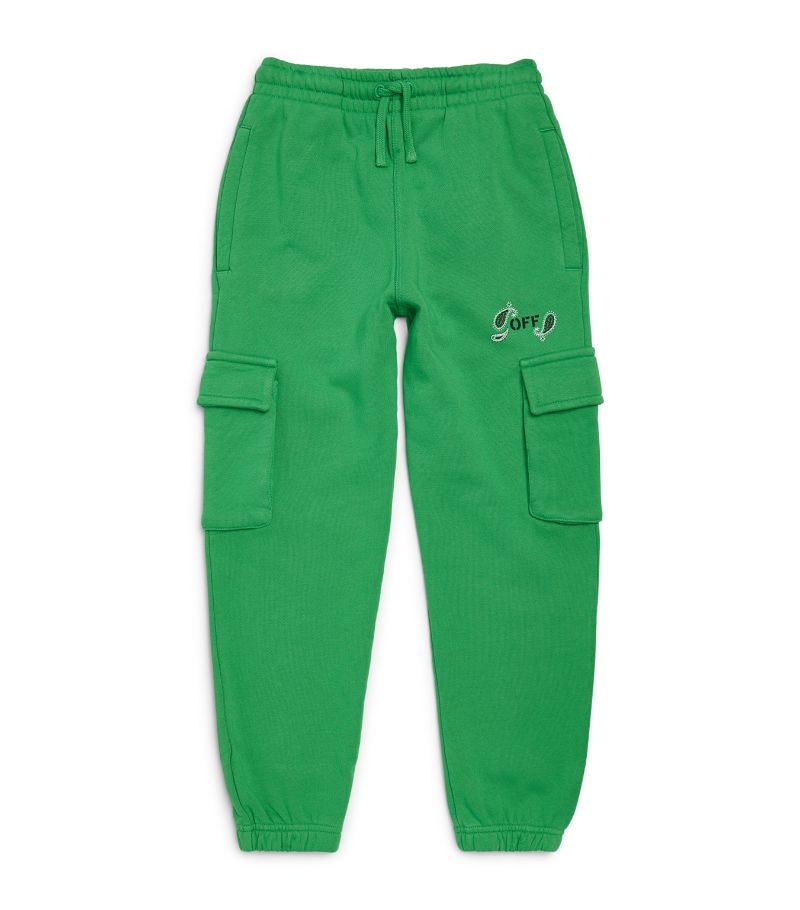 Off-White Kids Off-White Kids Cotton Cargo Sweatpants (4-12 Years)