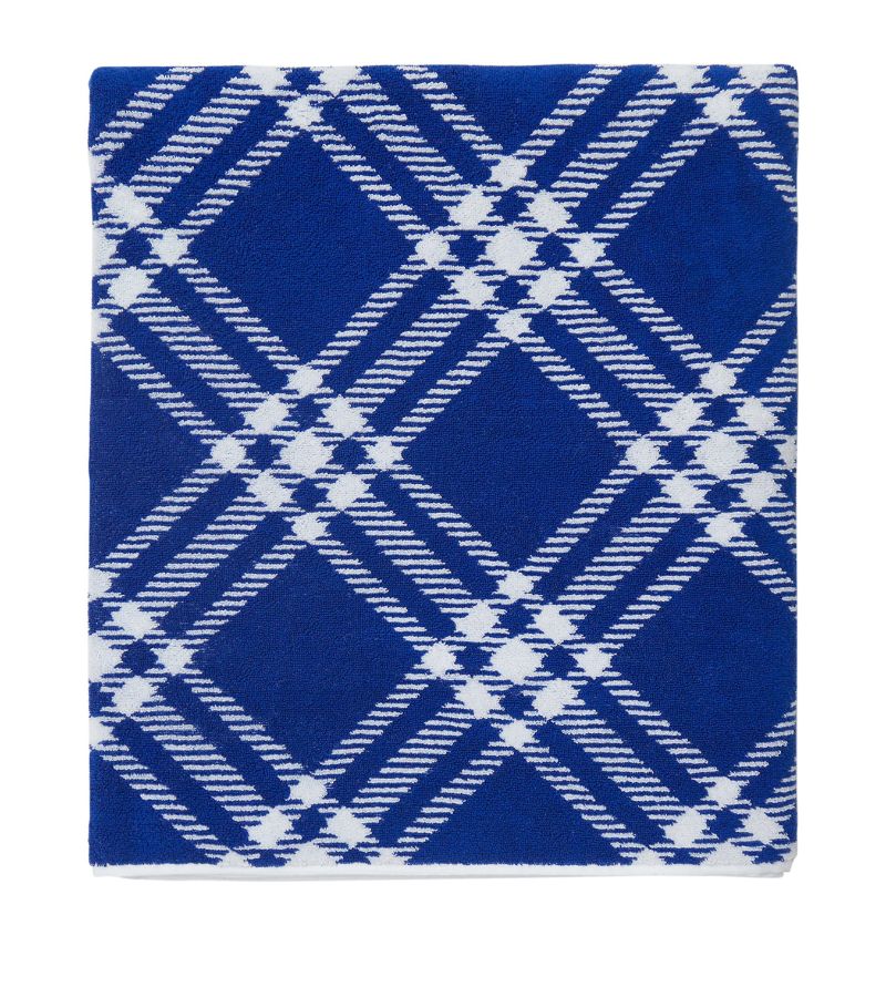 Burberry Burberry Cotton Check Beach Towel