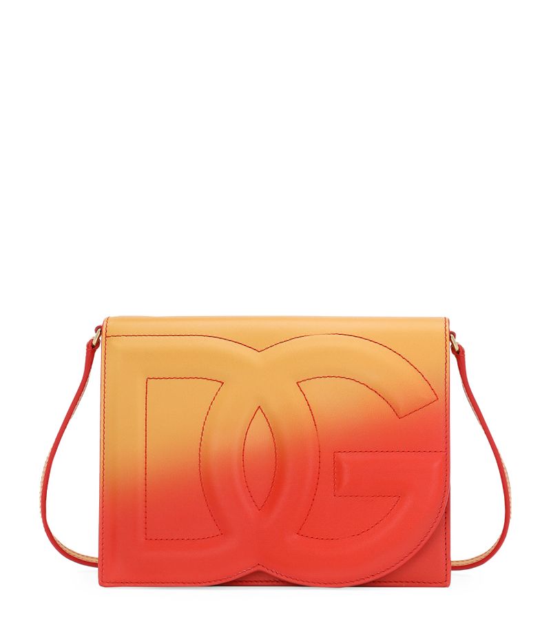 Dolce & Gabbana Dolce & Gabbana Leather Logo Cross-Body Bag