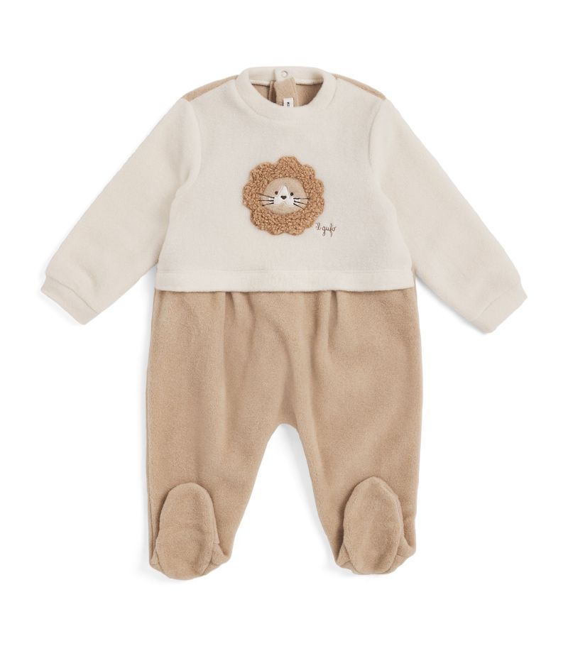 Il Gufo Il Gufo Lion Appliqué All-In-One (1-12 Months)