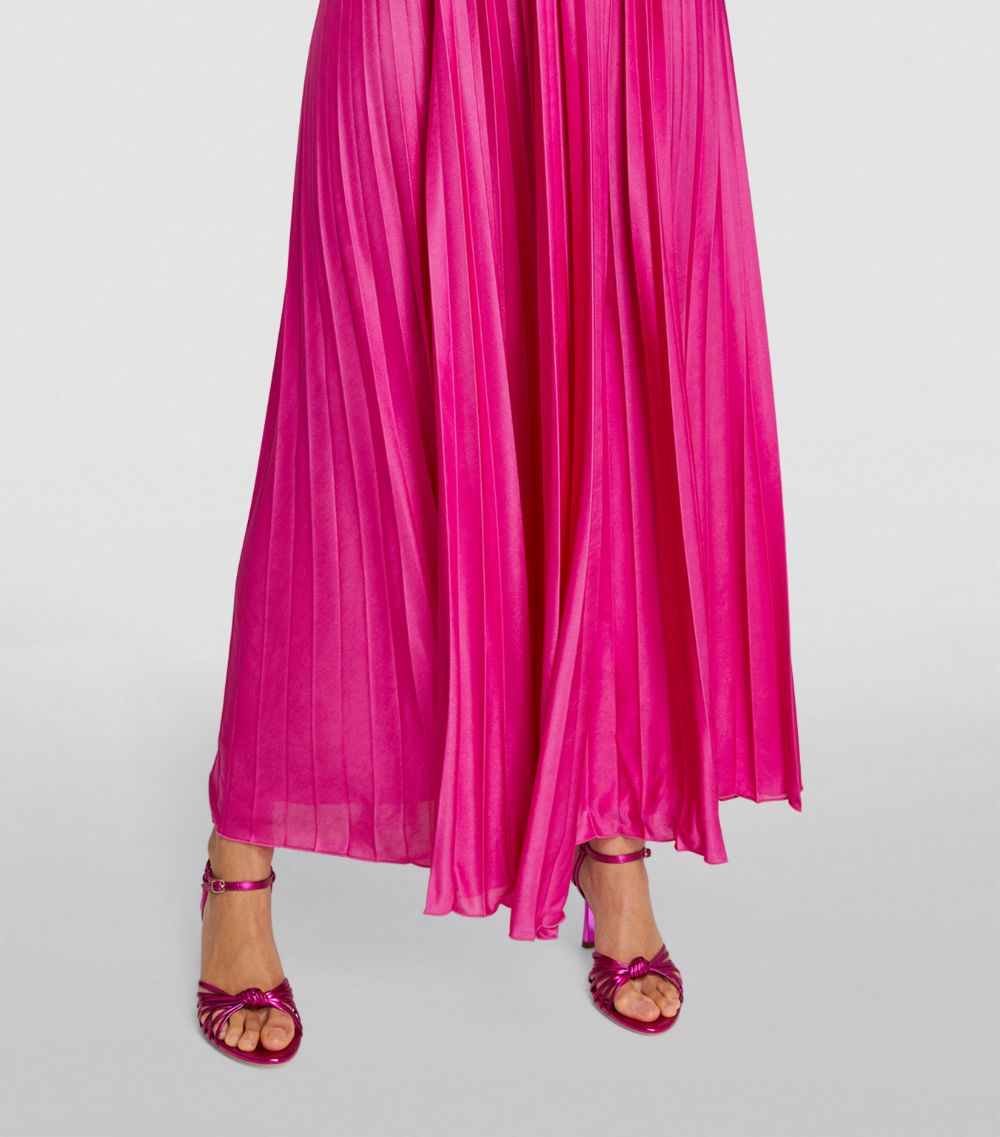 Max & Co. Max & Co. Pleated Maxi Dress