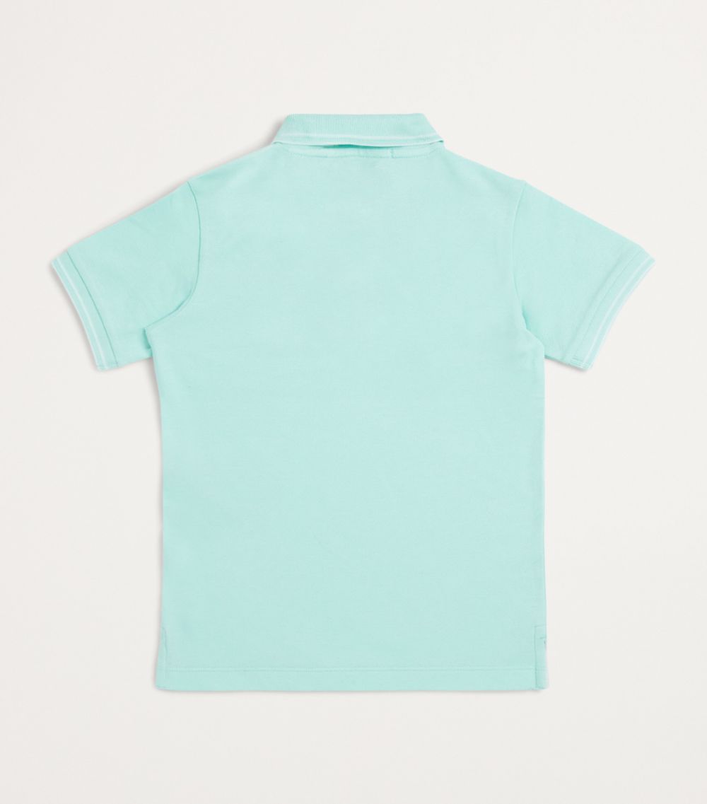 Stone Island Junior Stone Island Junior Logo Polo Shirt (4-14 Years)