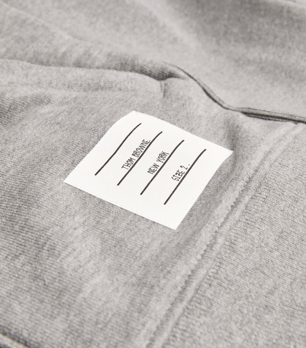 Thom Browne Thom Browne Four-Stripe Zip-Up Hoodie