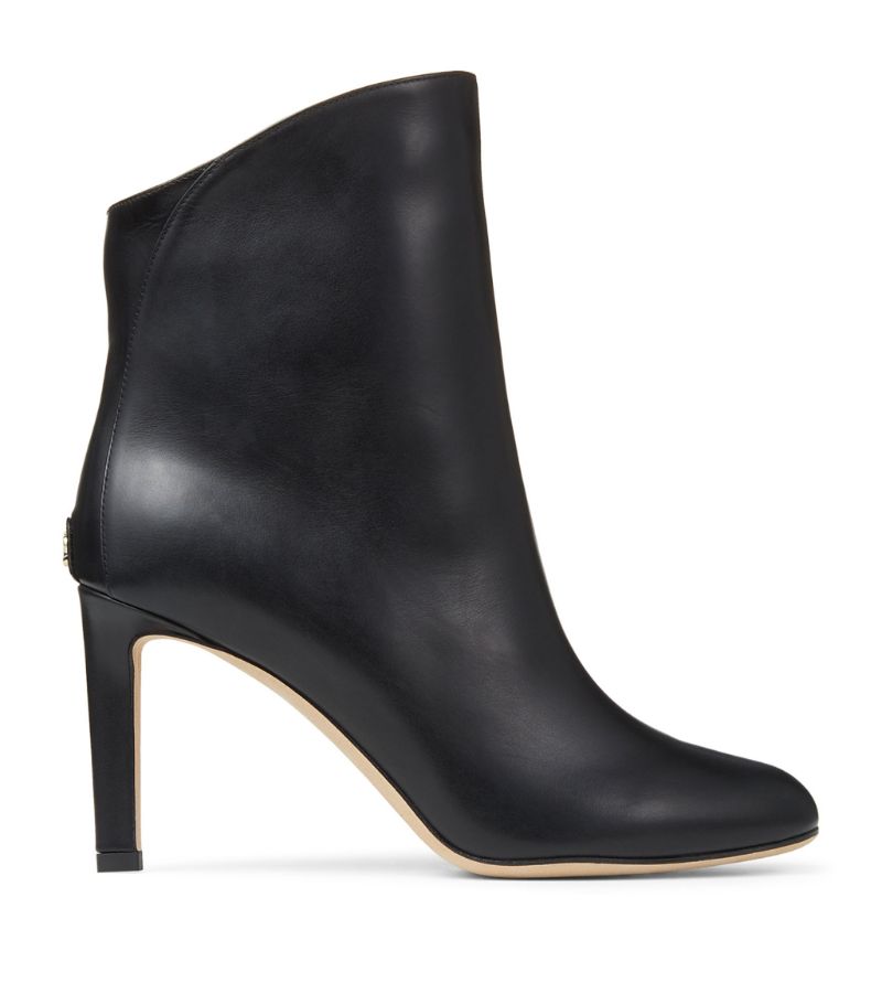 Jimmy Choo Jimmy Choo Karter 85 Leather Ankle Boots