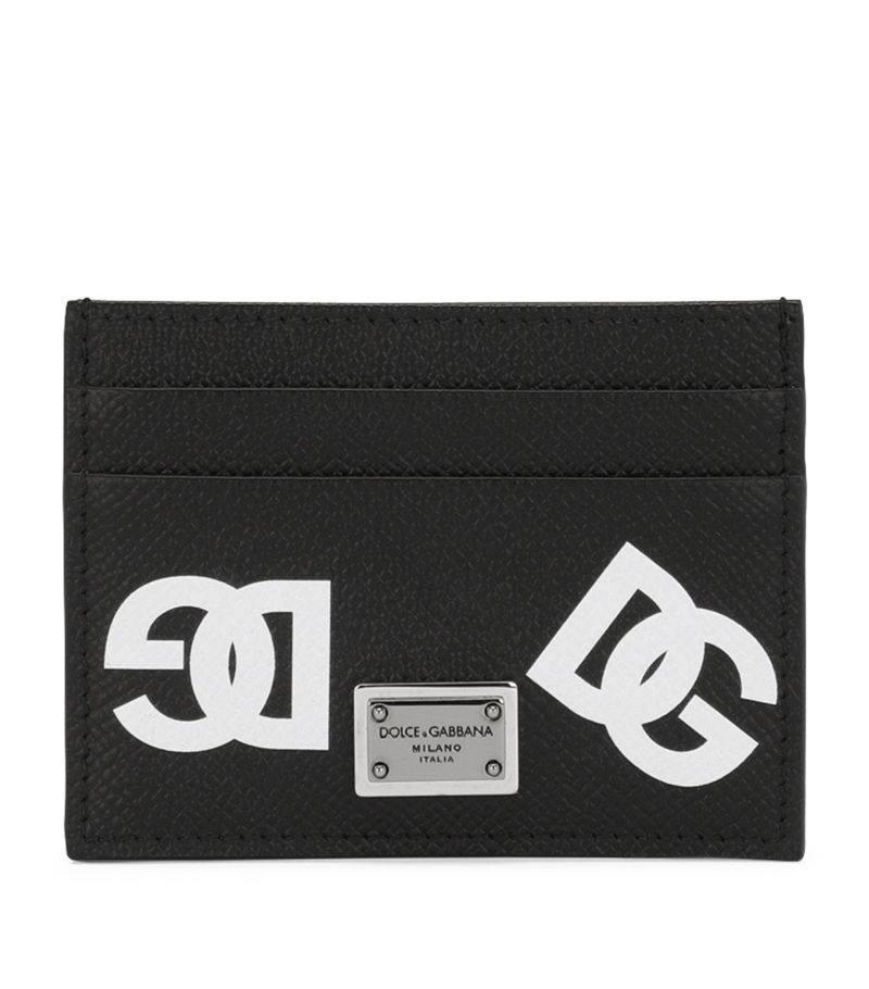 Dolce & Gabbana Dolce & Gabbana Calfskin Logo Card Holder