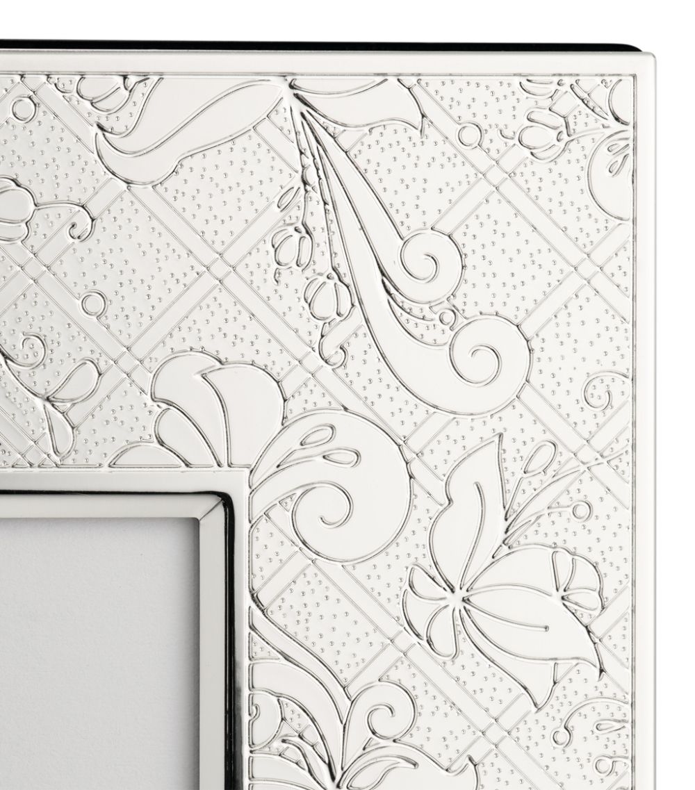 Christofle Christofle Silver-Plated Jardin D'Eden Photo Frame (4" X 6")