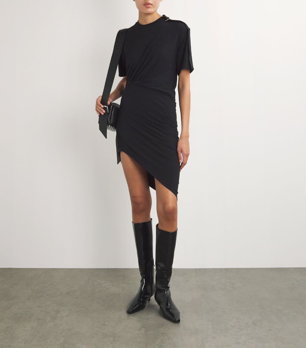 Mugler Mugler Asymmetric Mini Dress