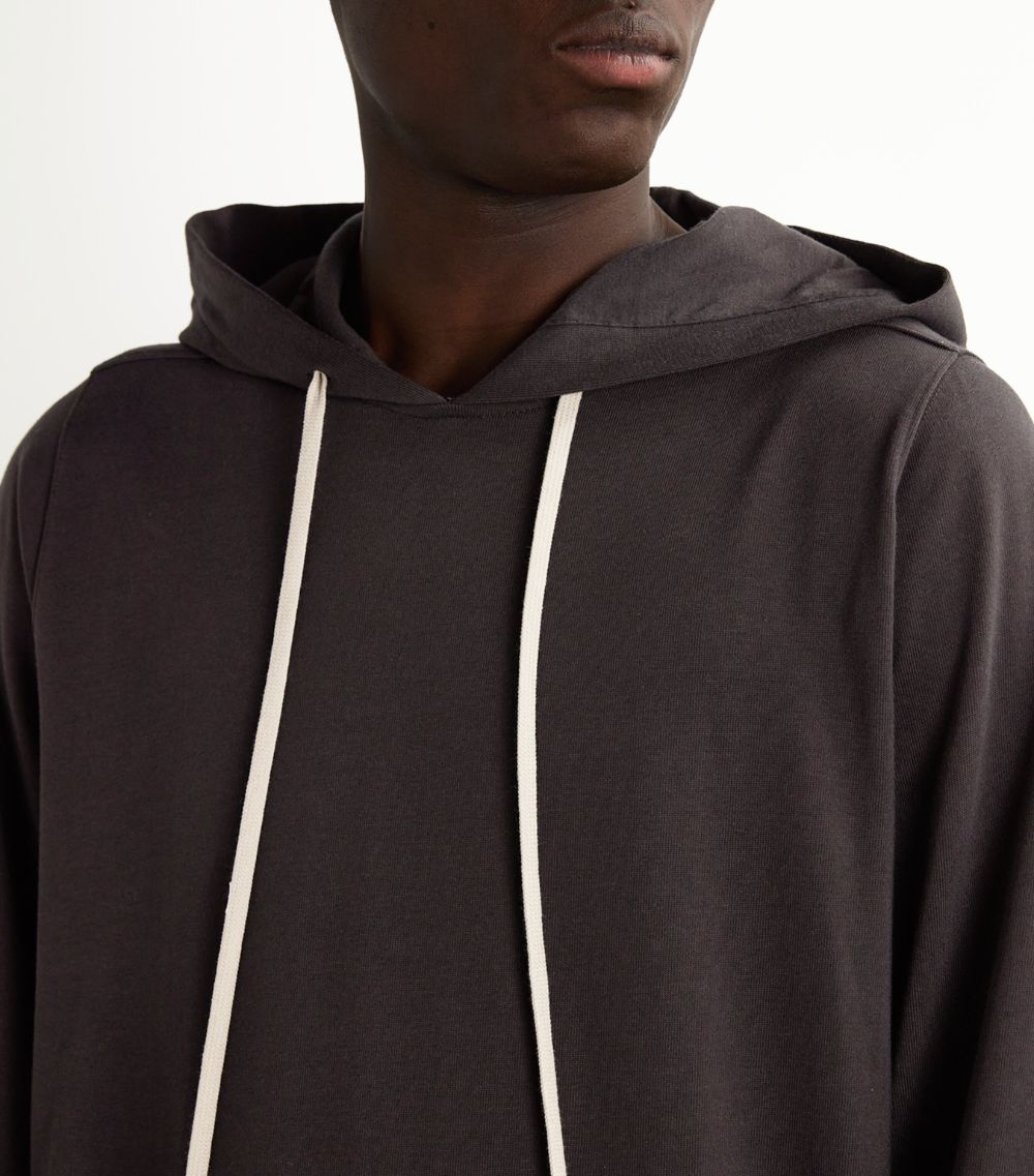 Rick Owens Rick Owens Lightweight Longline Hoodie