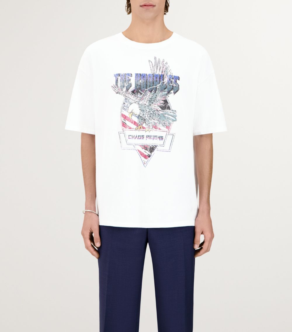 The Kooples The Kooples Cotton Printed T-Shirt