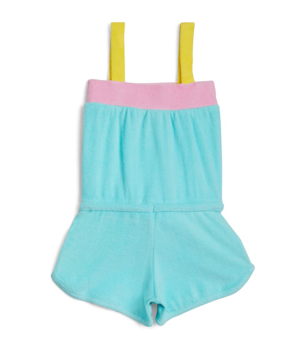  Sunuva Towelling Colour-Block Playsuit (1-14 Years)