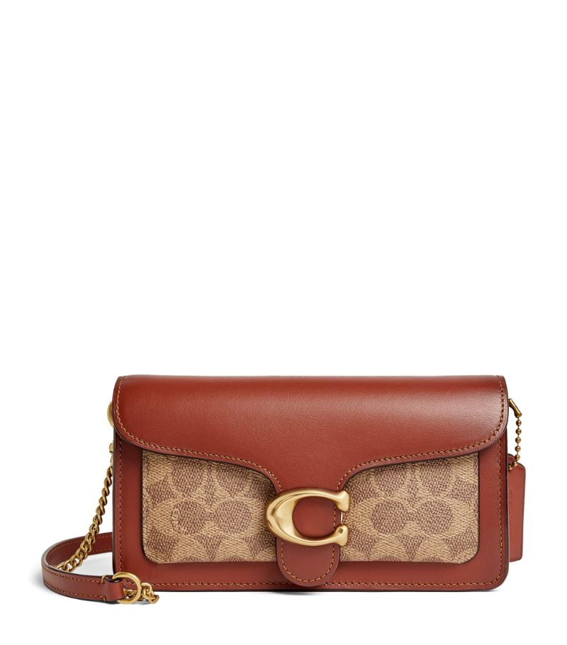 Coach Coach Leather Tabby Clutch Bag