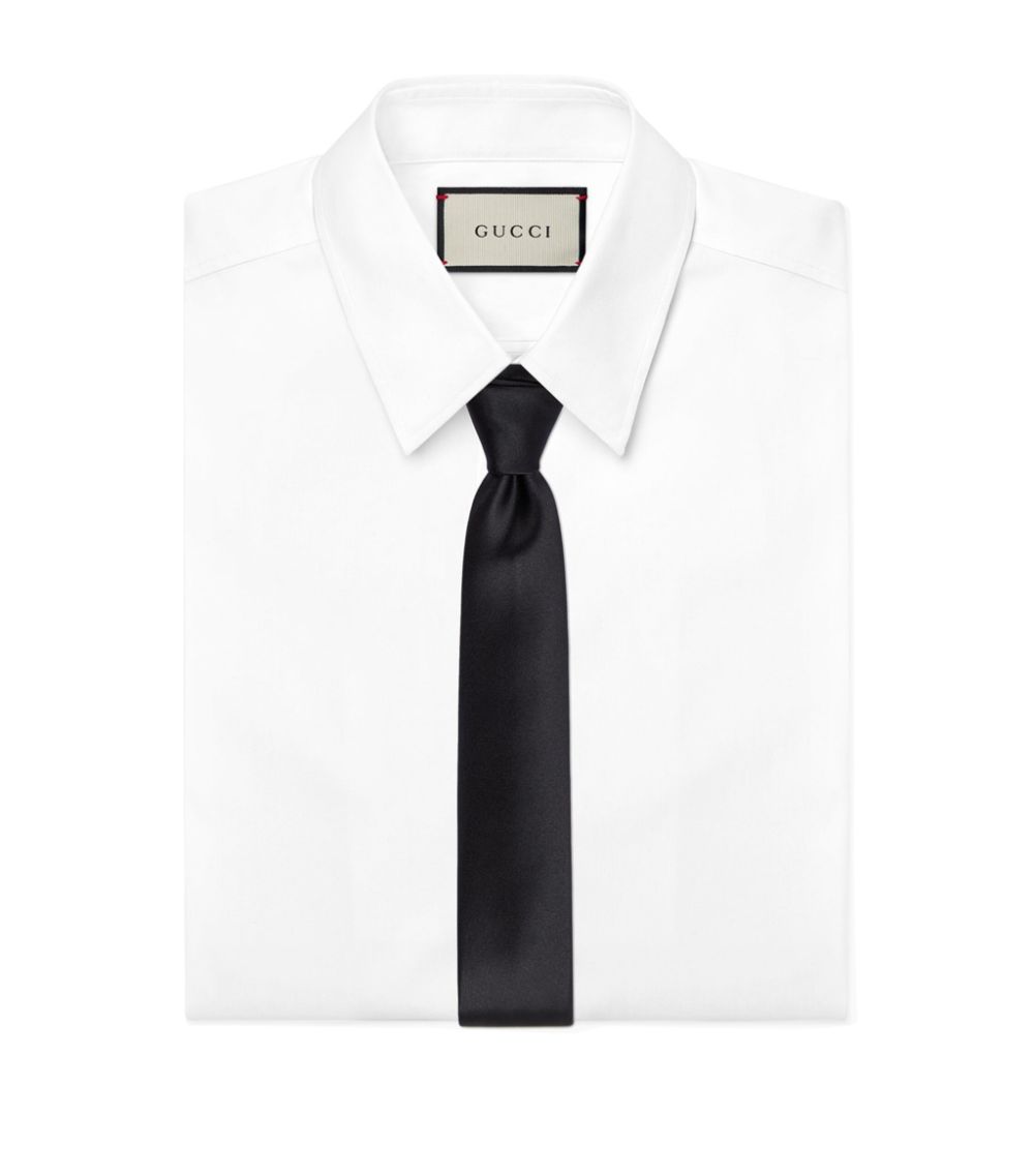 Gucci Gucci Silk Interlocking G Tie