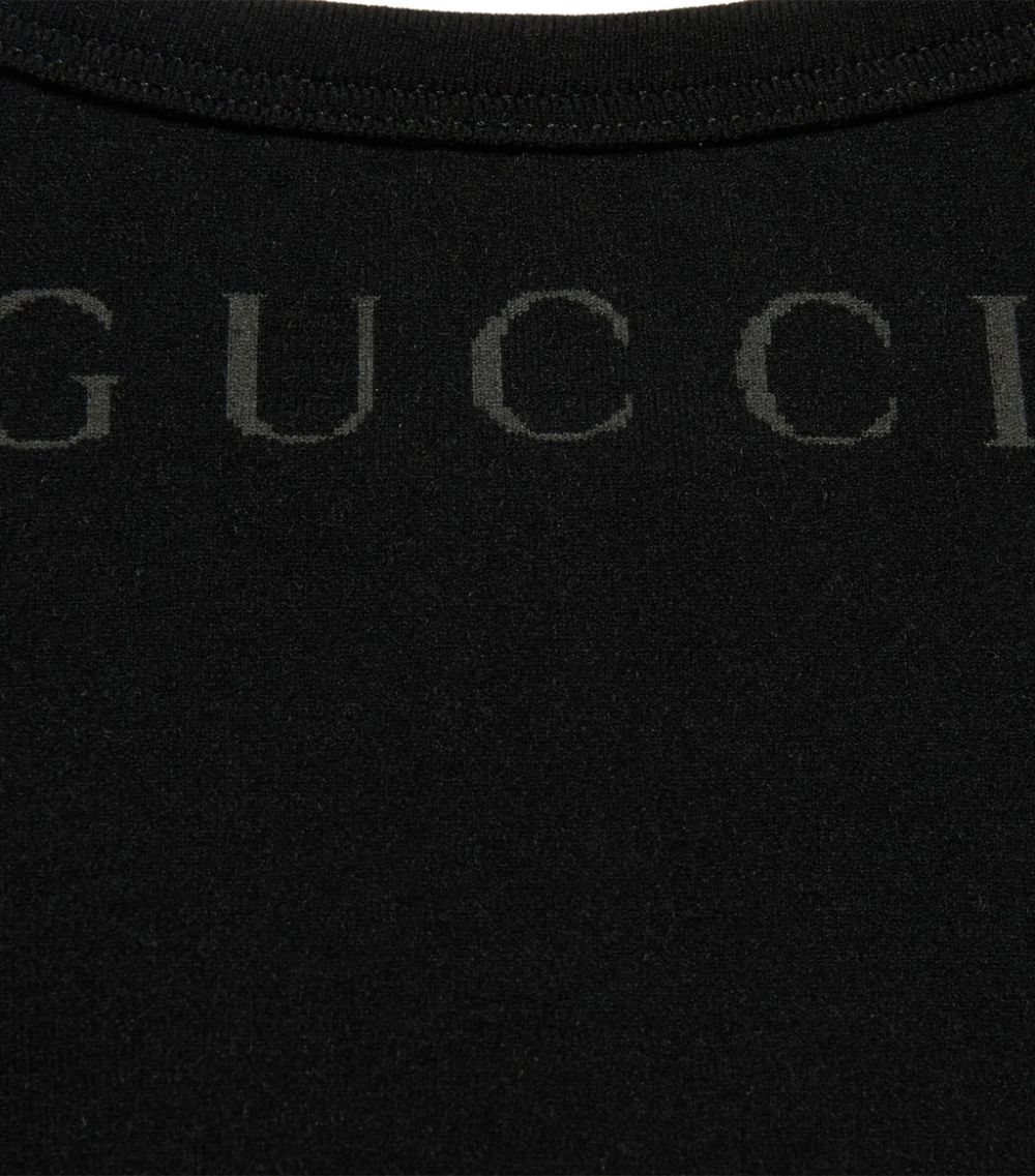 Gucci Gucci Interlocking G Crop Top