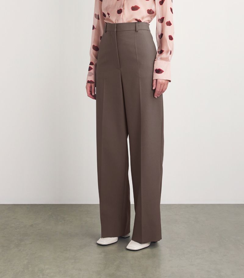 Stella McCartney Stella Mccartney Wool Loose Trousers