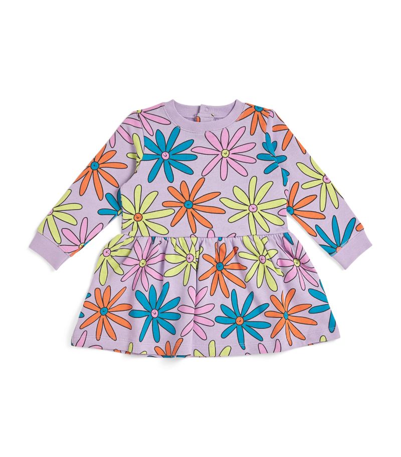 Stella McCartney Kids Stella Mccartney Kids Cotton Lazy Daisy Dress (6-36 Months)