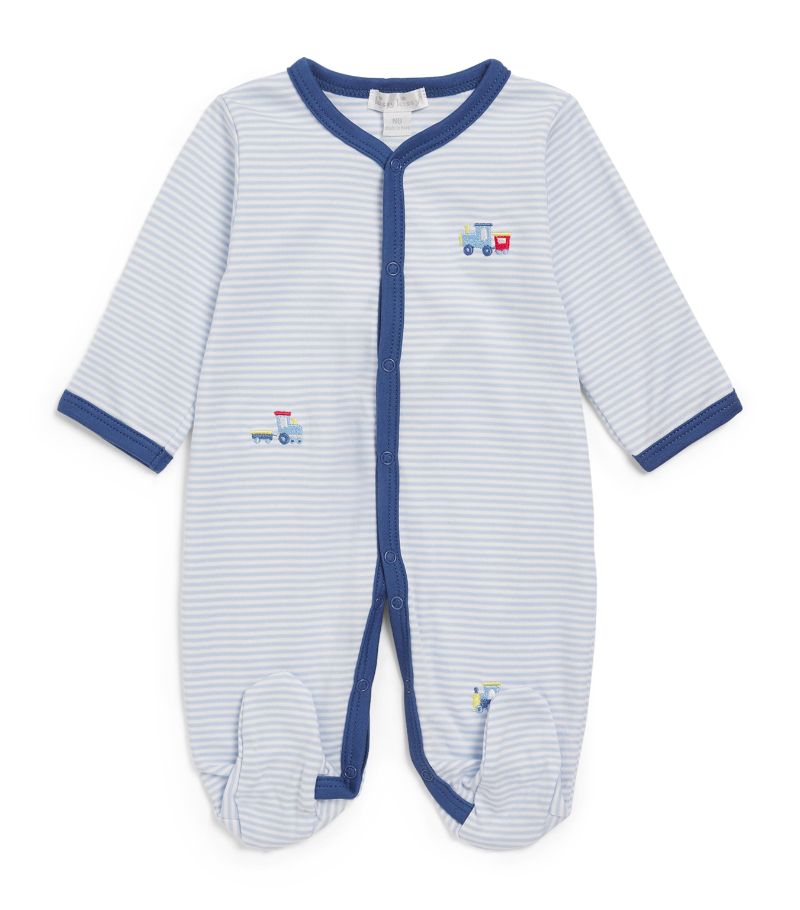 Kissy Kissy Kissy Kissy Striped Rambling Railroad All-In-One (0-9 Months)