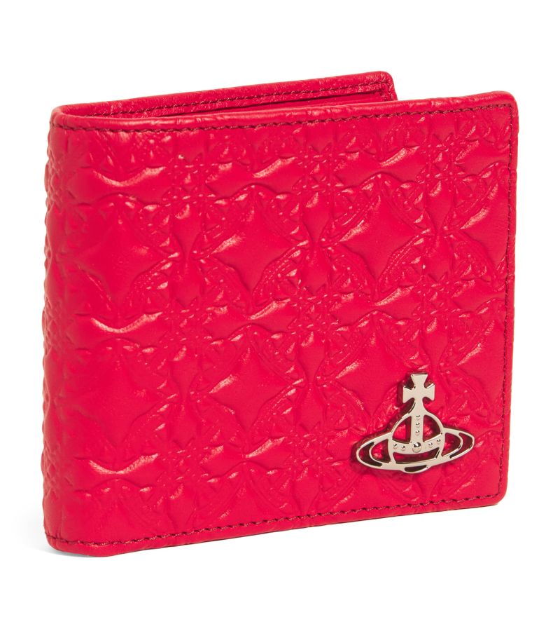 Vivienne Westwood Vivienne Westwood Embossed Leather Orb Wallet