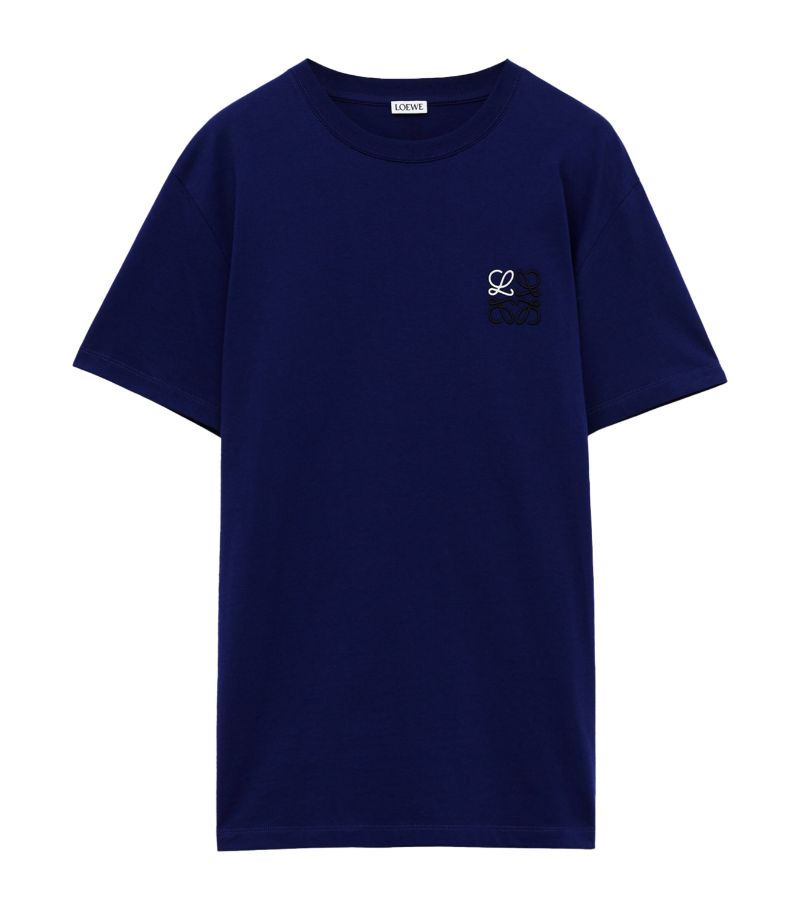 Loewe LOEWE Embroidered Mini Anagram T-Shirt