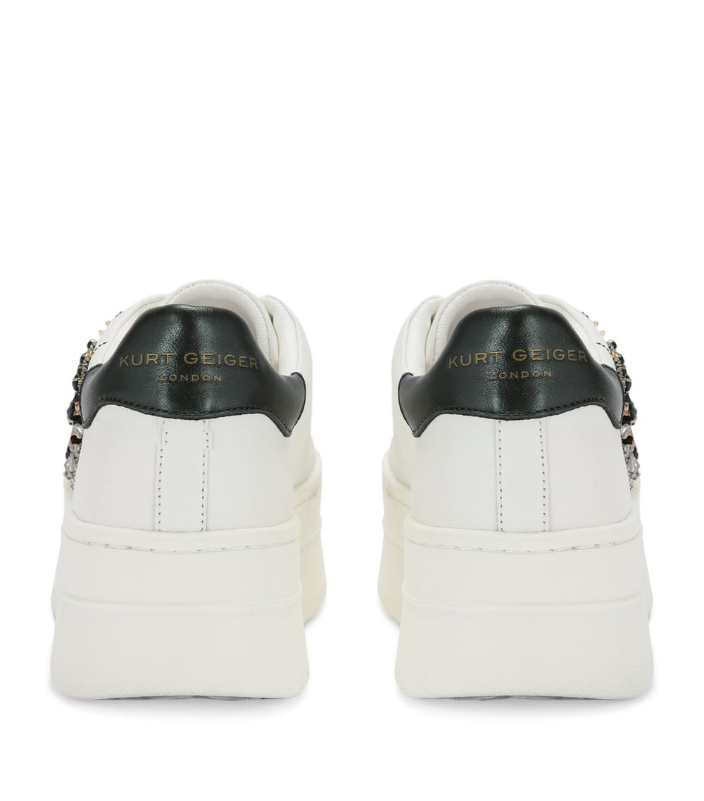 Kurt Geiger London Kurt Geiger London Leather Laney Eye Sneakers