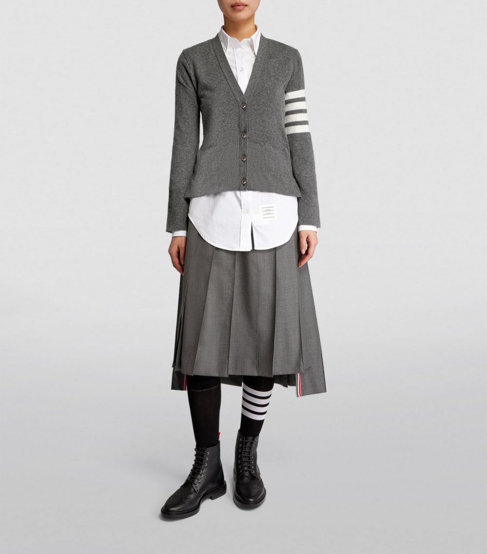 Thom Browne Thom Browne Cashmere 4-Bar Cardigan