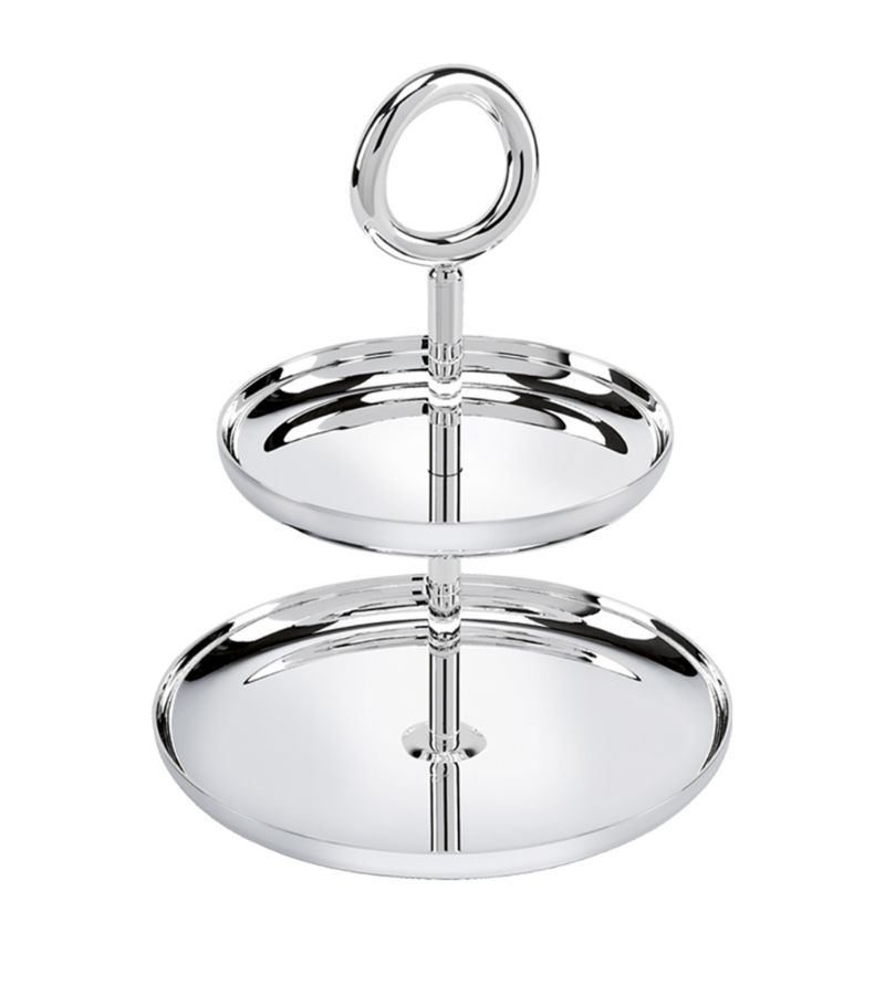 Christofle Christofle Vertigo Silver Plated Dessert Stand