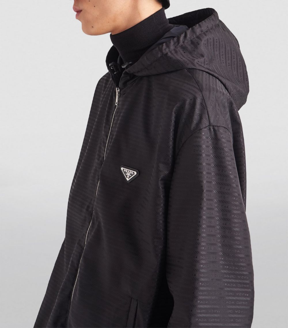 Prada Prada Re-Nylon Hooded Jacket