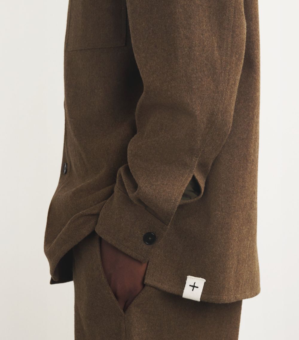 Jil Sander Jil Sander Virgin Wool Shirt Jacket