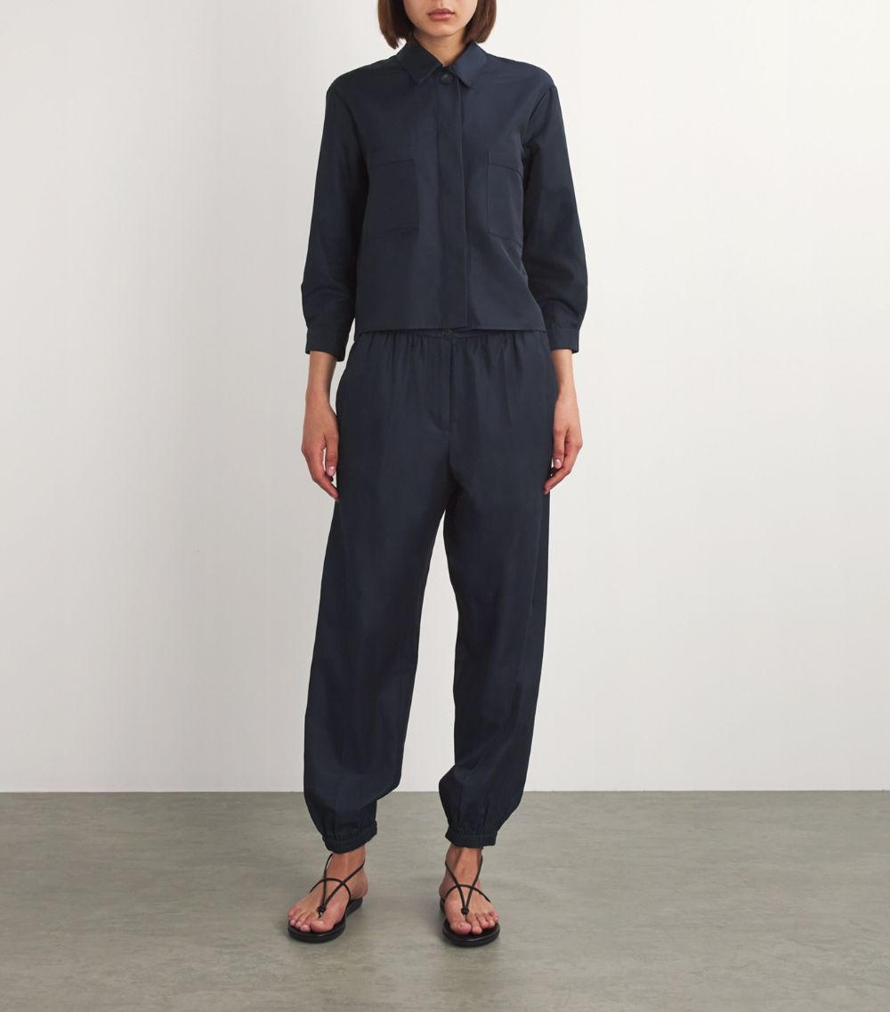 Joseph Joseph Silk-Cotton Taio Trousers