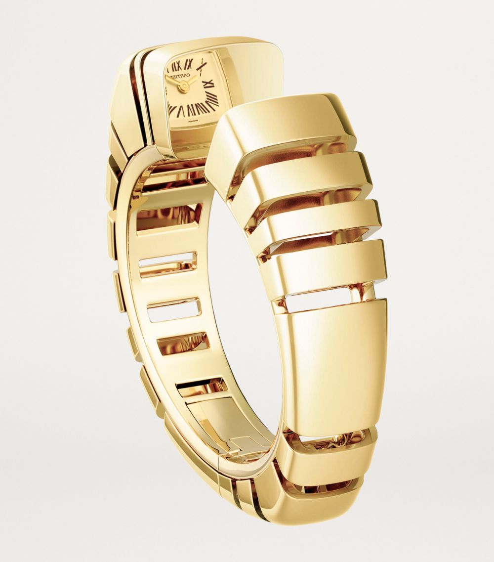 Cartier Cartier Yellow Gold Reflection De Cartier Cuff Watch 18.4Mm