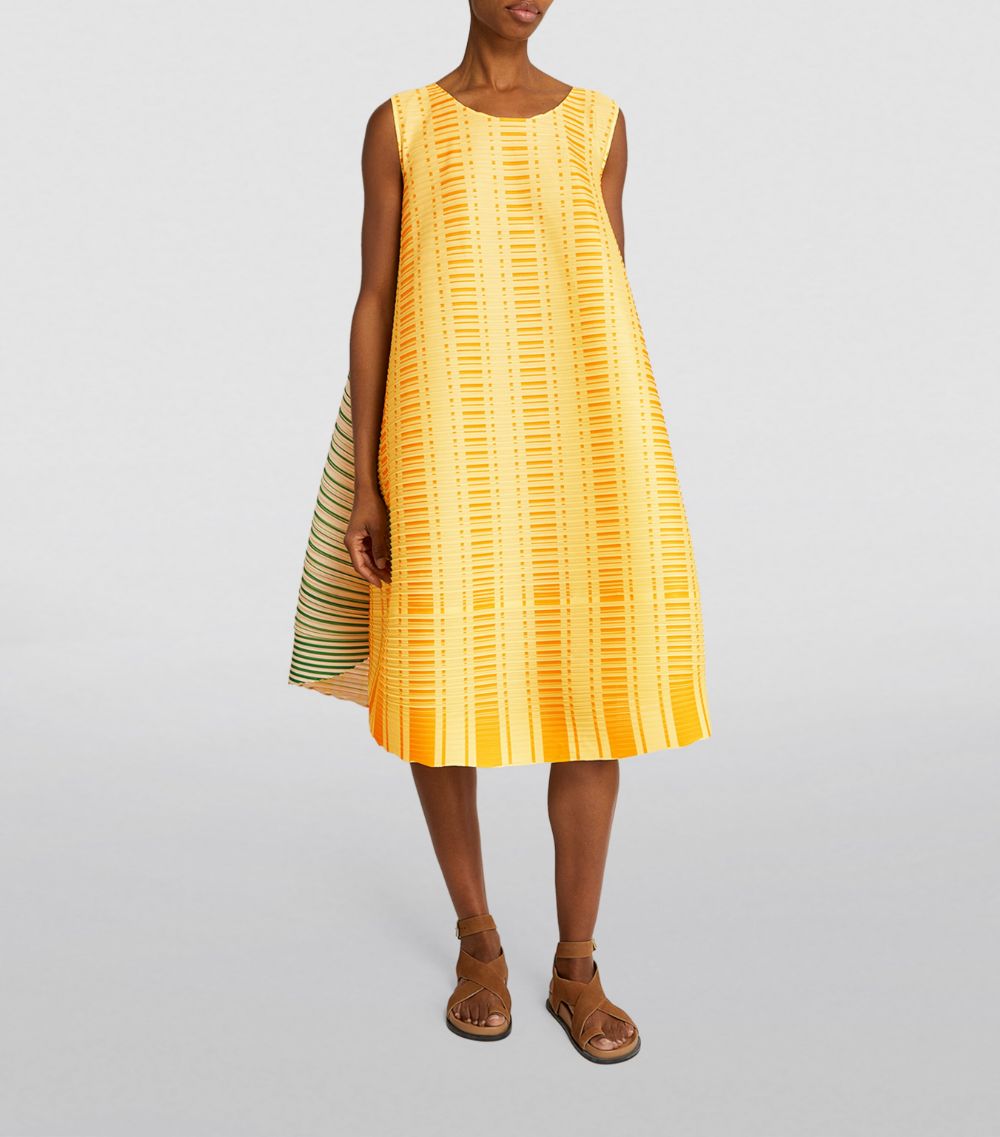 Pleats Please Issey Miyake Pleats Please Issey Miyake Vege Mix 2 Midi Dress