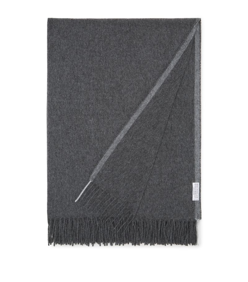 Brunello Cucinelli Brunello Cucinelli Cashmere Travel Throw (140Cm X 140Cm)