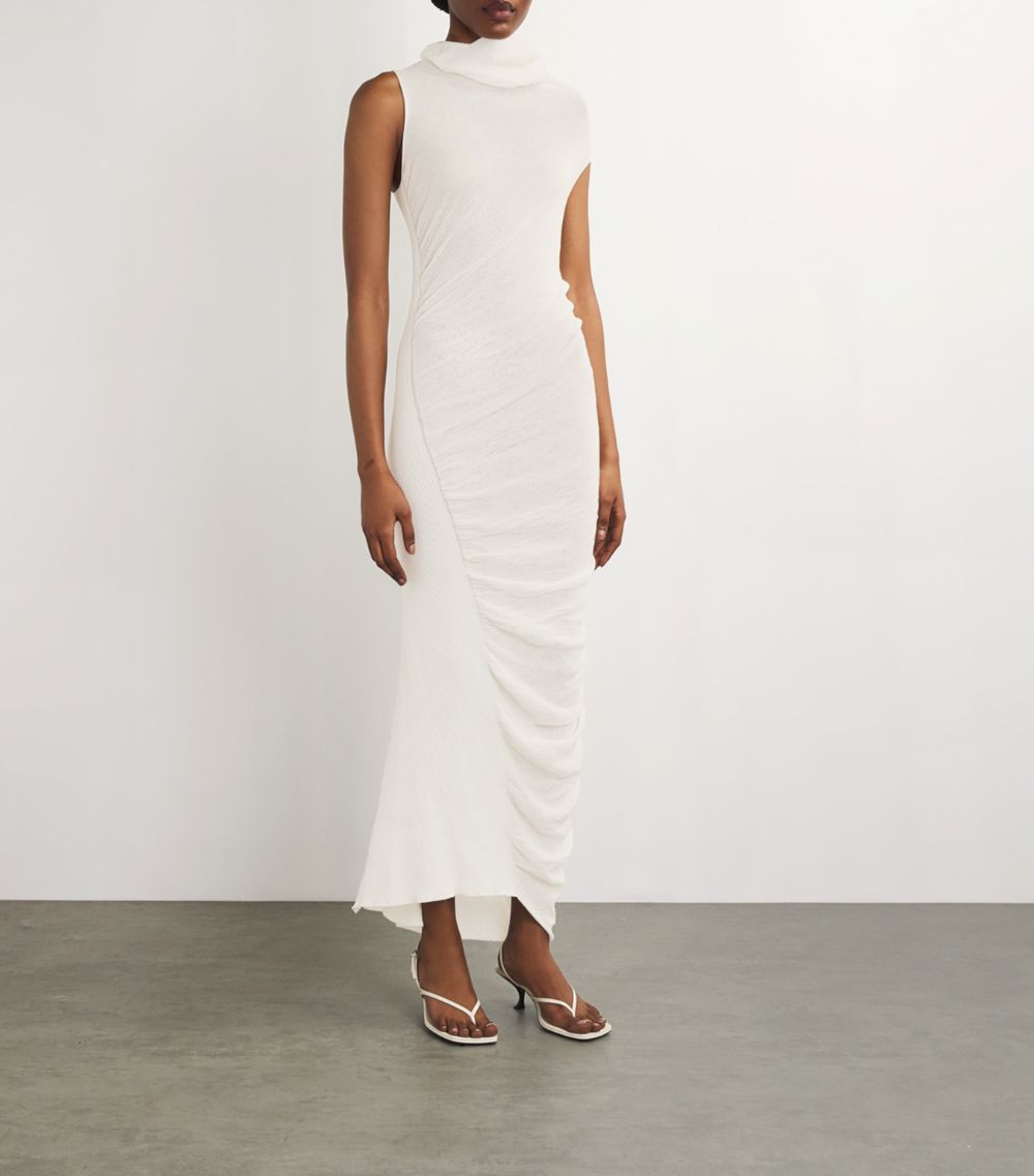 Issey Miyake Issey Miyake Rollneck Ambiguous Dress