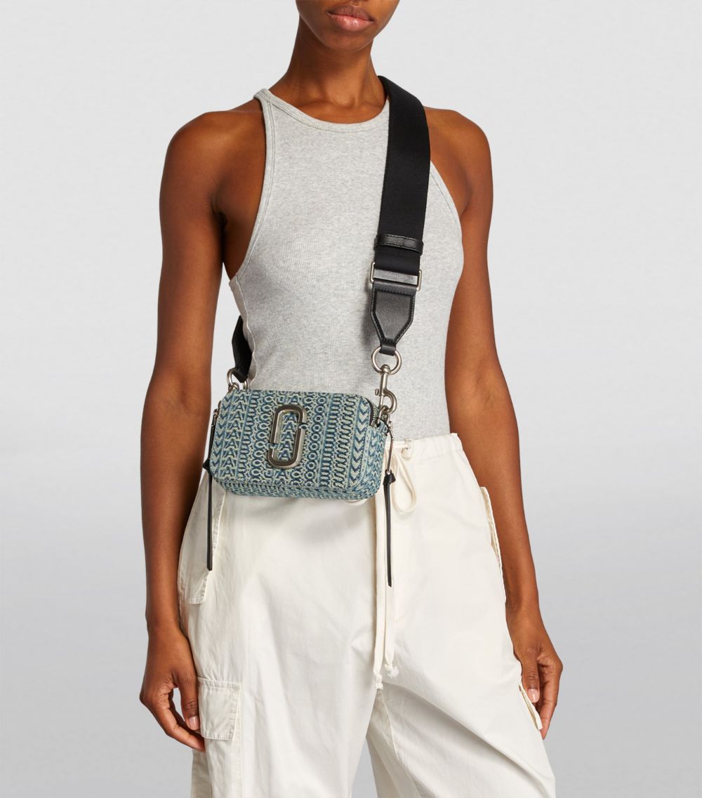 Marc Jacobs Marc Jacobs The Marc Jacobs Denim Snapshot Cross-Body Bag