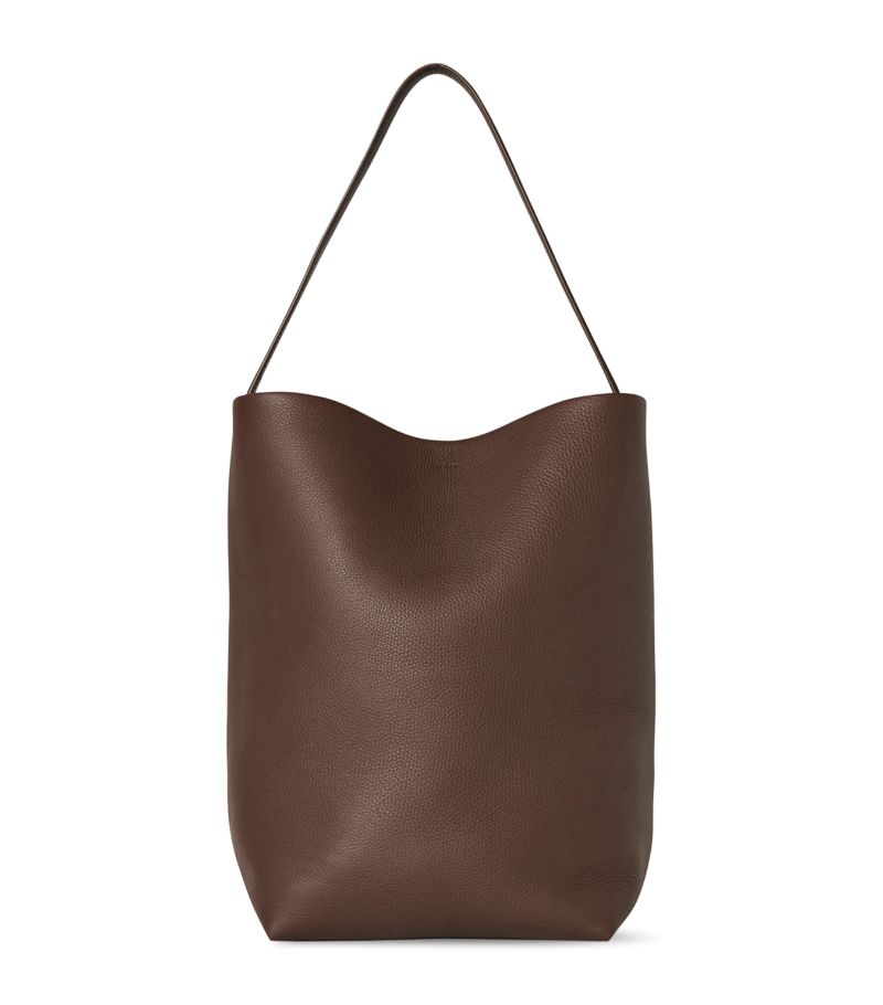 The Row The Row Large Leather N/S Park Tote Bag