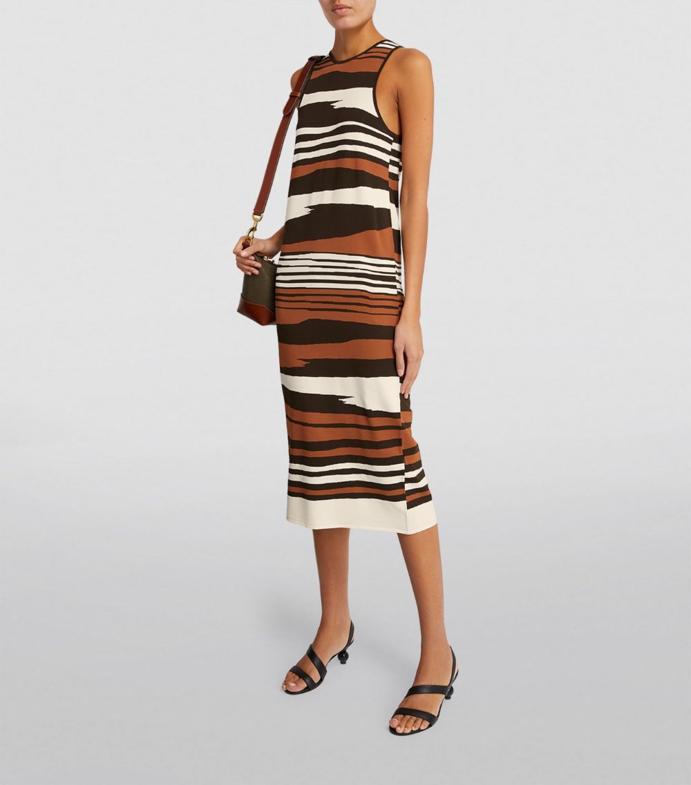 Weekend Max Mara Weekend Max Mara Zebra Print Ifrem Midi Dress