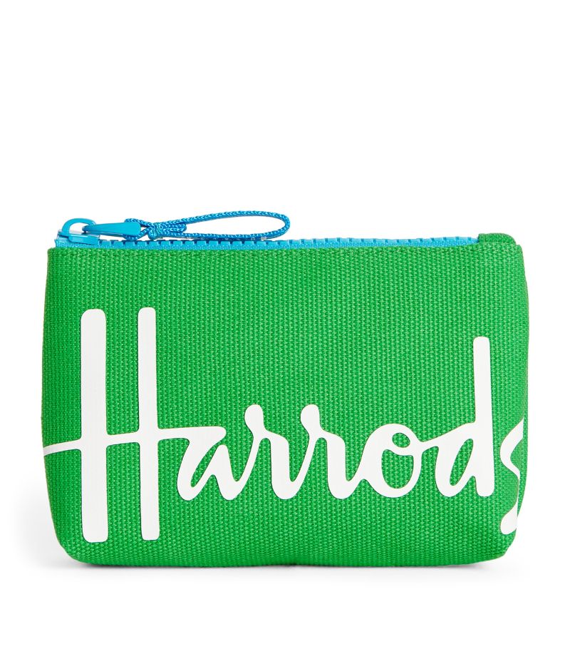 Harrods Harrods Cotton Logo Coin Purse